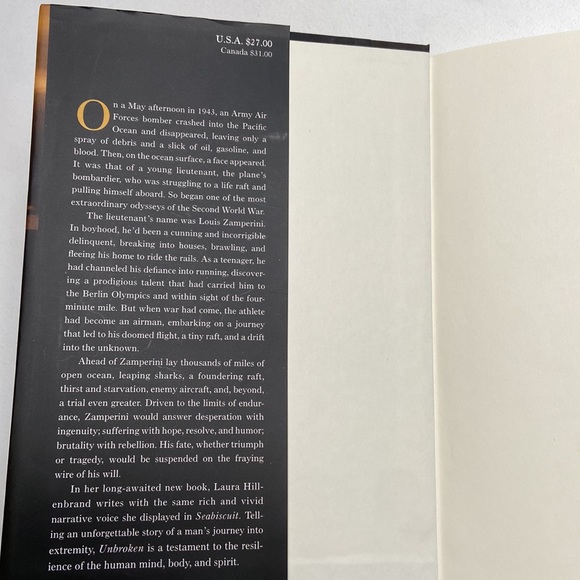 LAURA HILLENBRAND Hardcover UNBROKEN - Picture 8 of 9